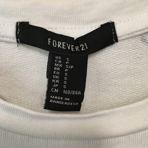 Forever 21 Roller Skate Eggs Print Crew Sweatshirt - Picture 5 of 7